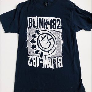 Blink 182 Band Tee. Lightly Worn